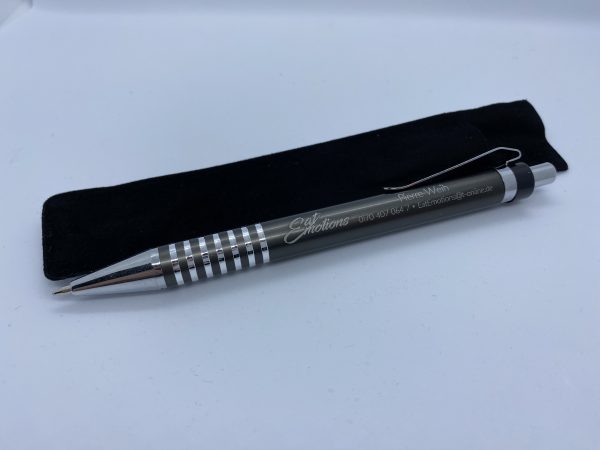 EatEmotions Kugelschreiber Graphit
