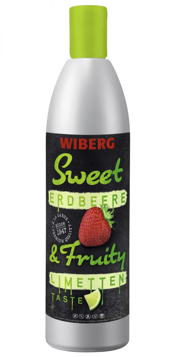 Wiberg Sweet Sauce Erdbeere & Limette 500ml